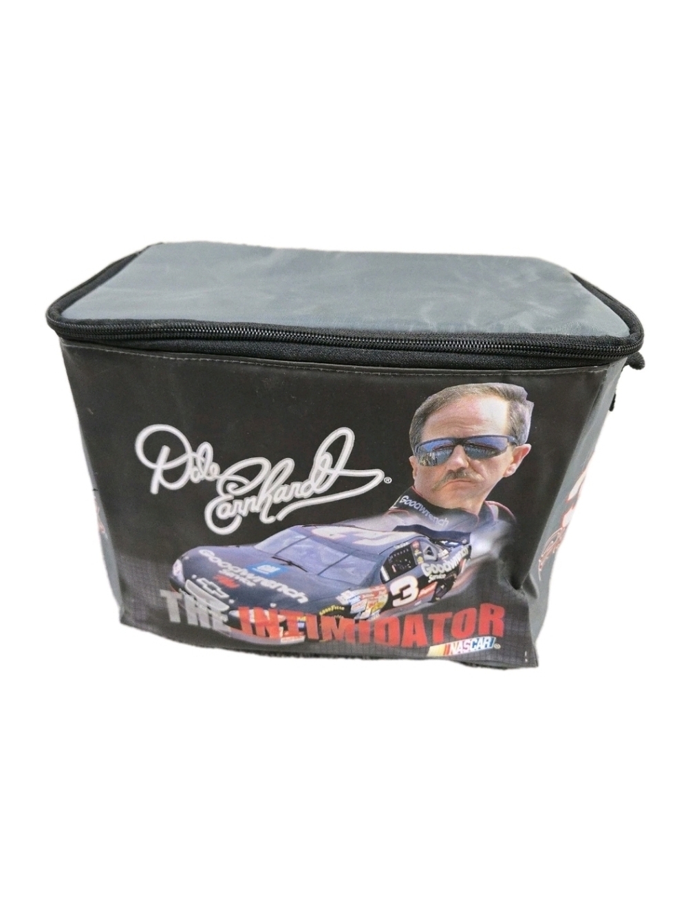 Vintage Dale Earnhardt Sr NASCAR Soft Sided Cooler Lunch Box With Strap Fandom